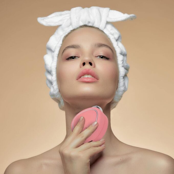 Masajeador facial con microcorriente rod